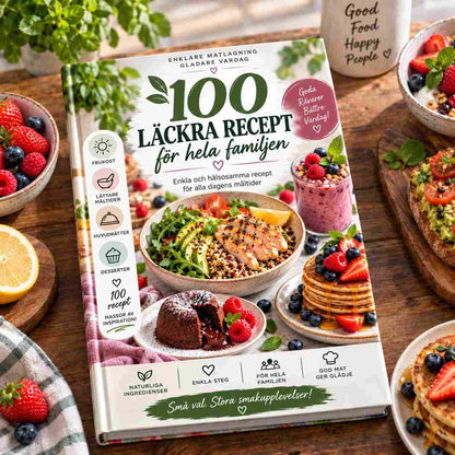 100 LÄCKRA RECEPT FÖR HELA FAMILJEN