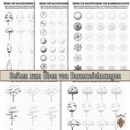 Übungsblätter für Architekturzeichnen