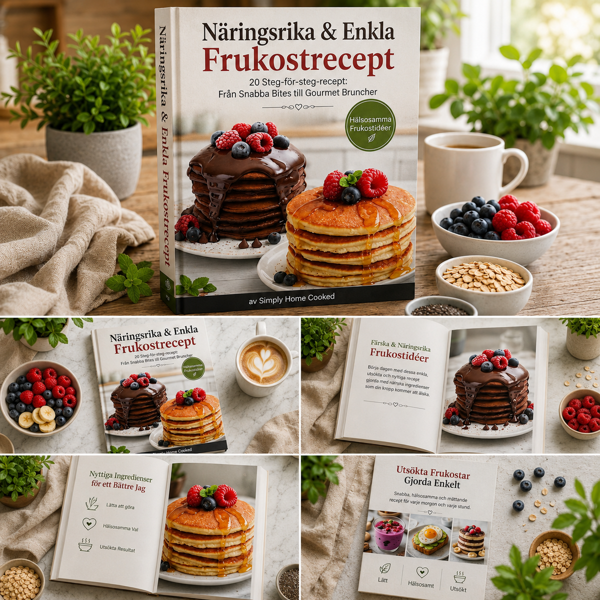 Näringsrika och enkla frukostrecept