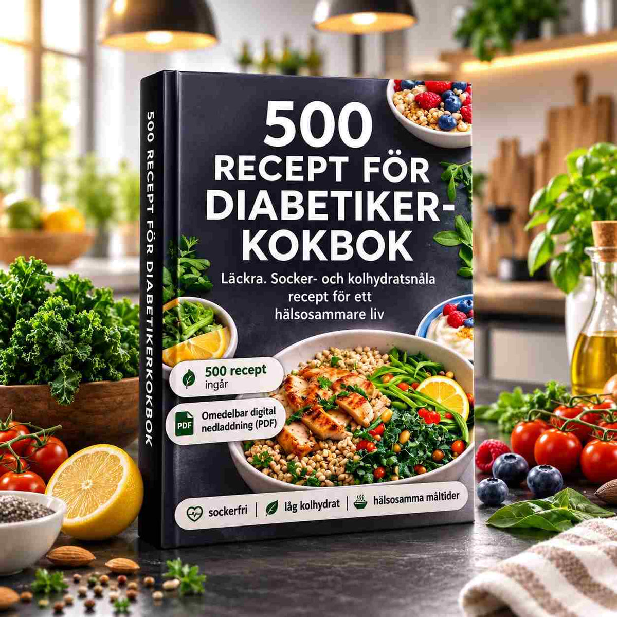 Hälsosam receptsamling – 5 e-böcker