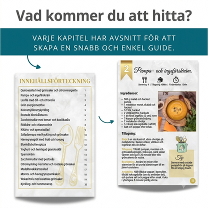 Hälsosamma Recept – Kokbok med Proteinrika Recept-SV