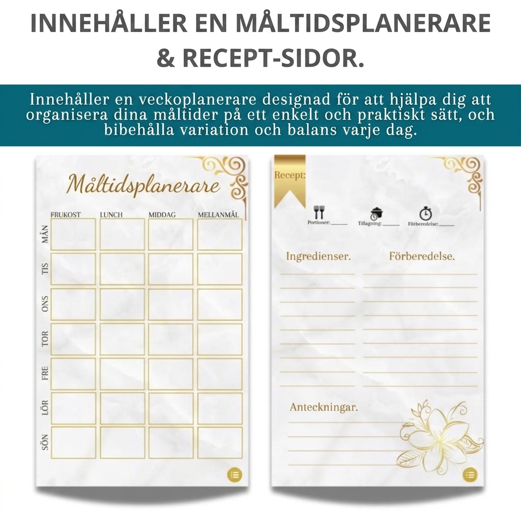 Hälsosamma Recept – Kokbok med Proteinrika Recept-SV