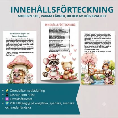 e-bok med hälsosamma recept för barn