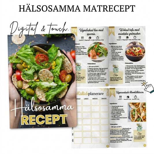 Hälsosamma Recept – Kokbok med Proteinrika Recept-SV