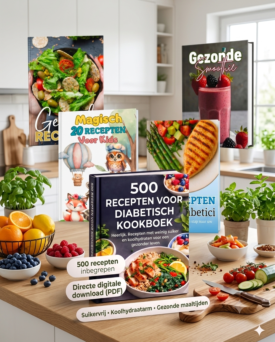 De ultieme collectie gezonde recepten – bundel van 5 e-books-NL