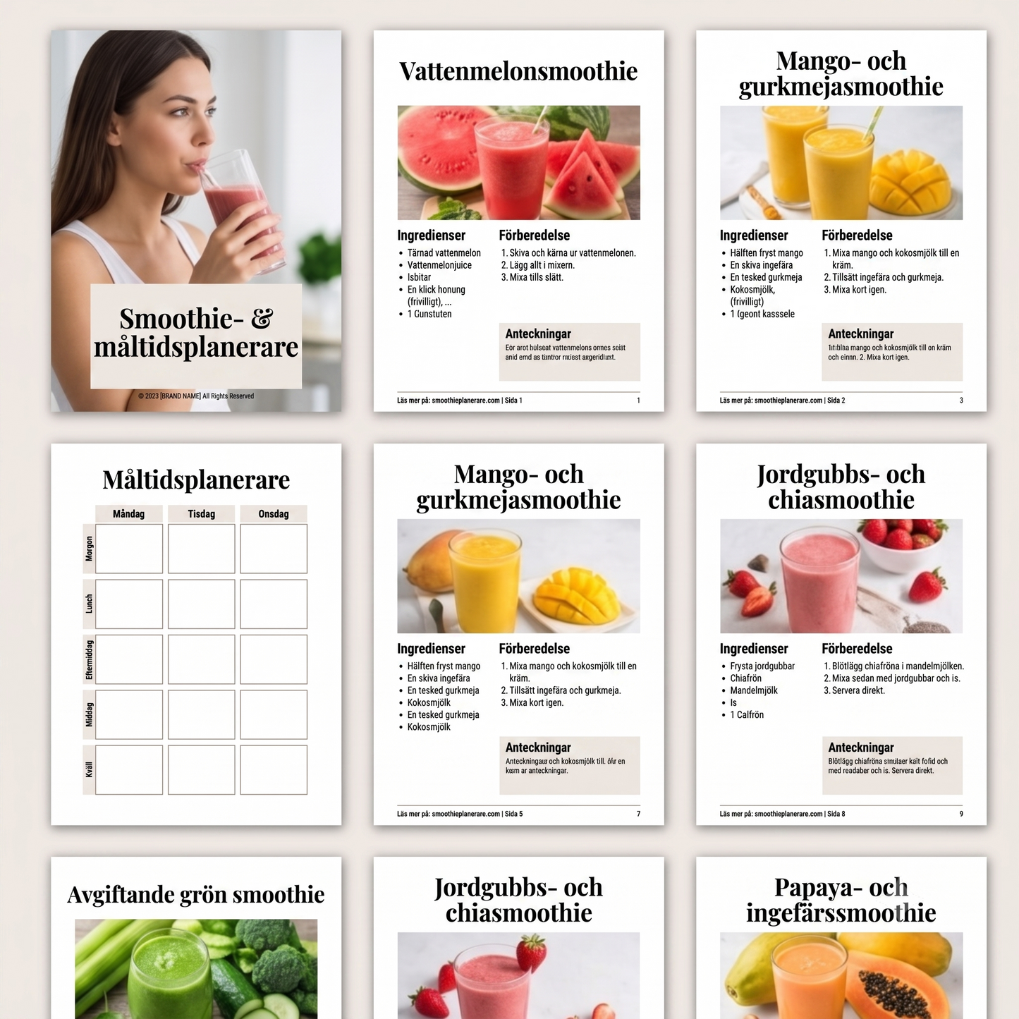 Healthy Smoothie Recipes-SV